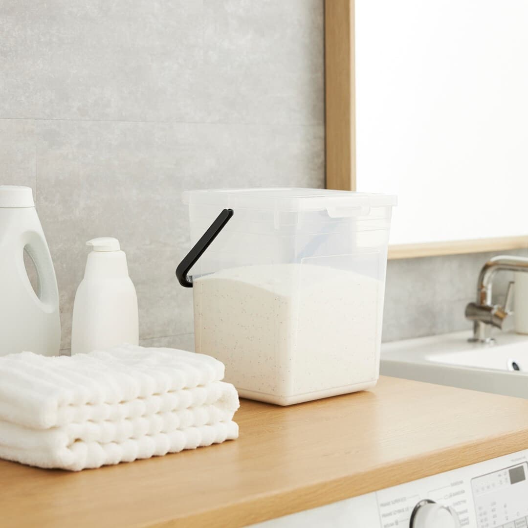 Rotho Babydesign Πλαστικό Κουτί Αποθήκευσης με Καπάκι Διάφανο 23x23.5x27cm 1770101100RP 4