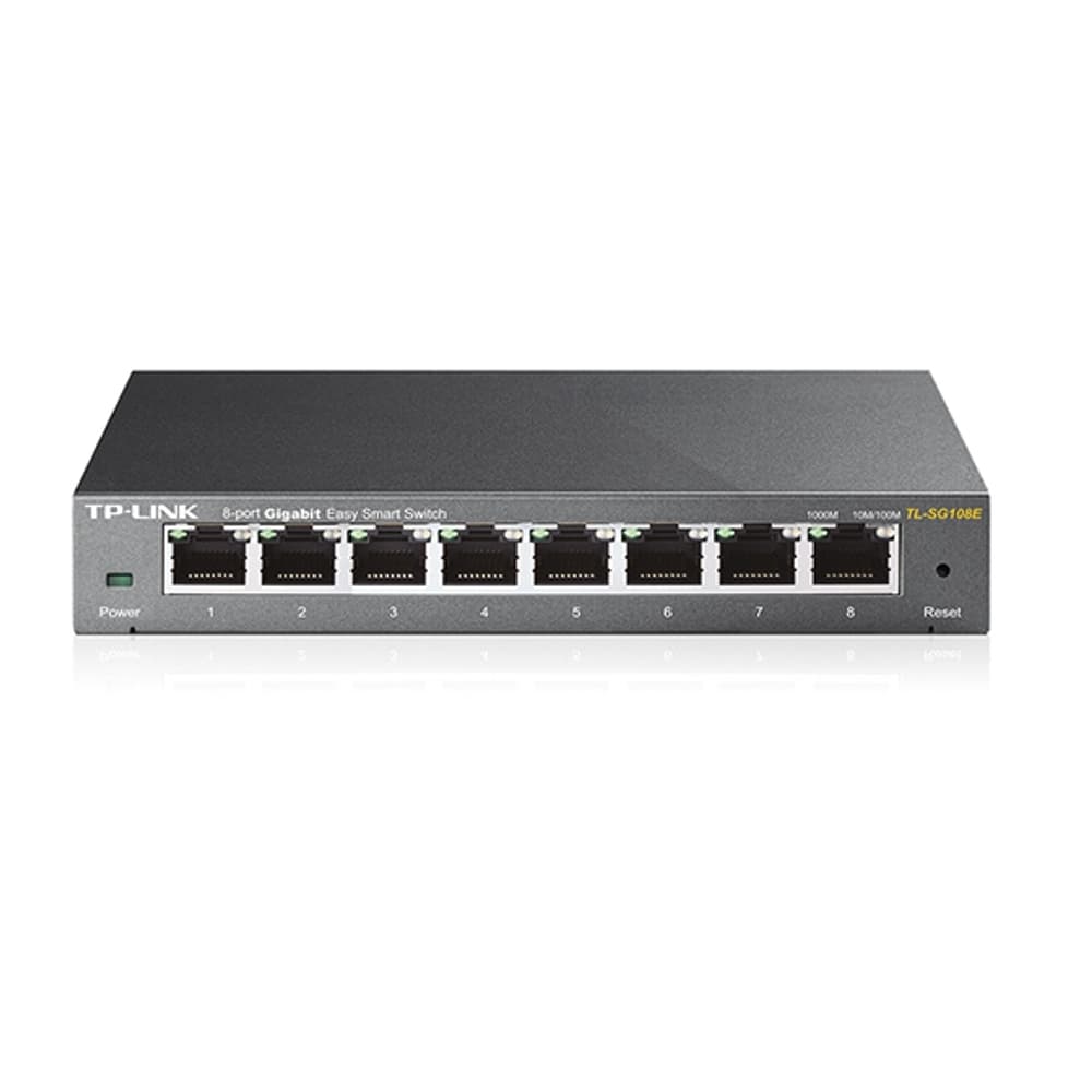 TP-LINK TL-SG108E v6 Unmanaged L2 Switch με 8 Θύρες Gigabit (1Gbps) Ethernet 7