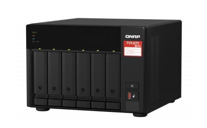 QNap TVS-675-8G NAS Tower με 6 θέσεις για HDD/M.2/SSD και 2 θύρες Ethernet 5