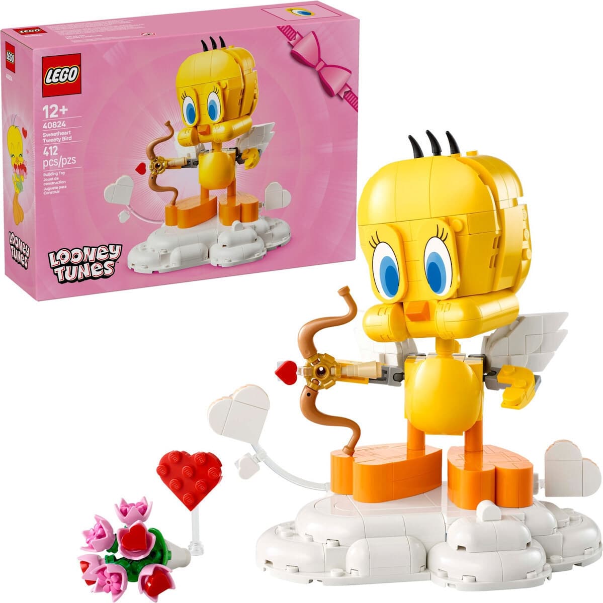 LEGO Τουβλάκια Sweetheart Tweety Bird - Looney Tunes για 12+ Ετών 412τμχ 40824 7