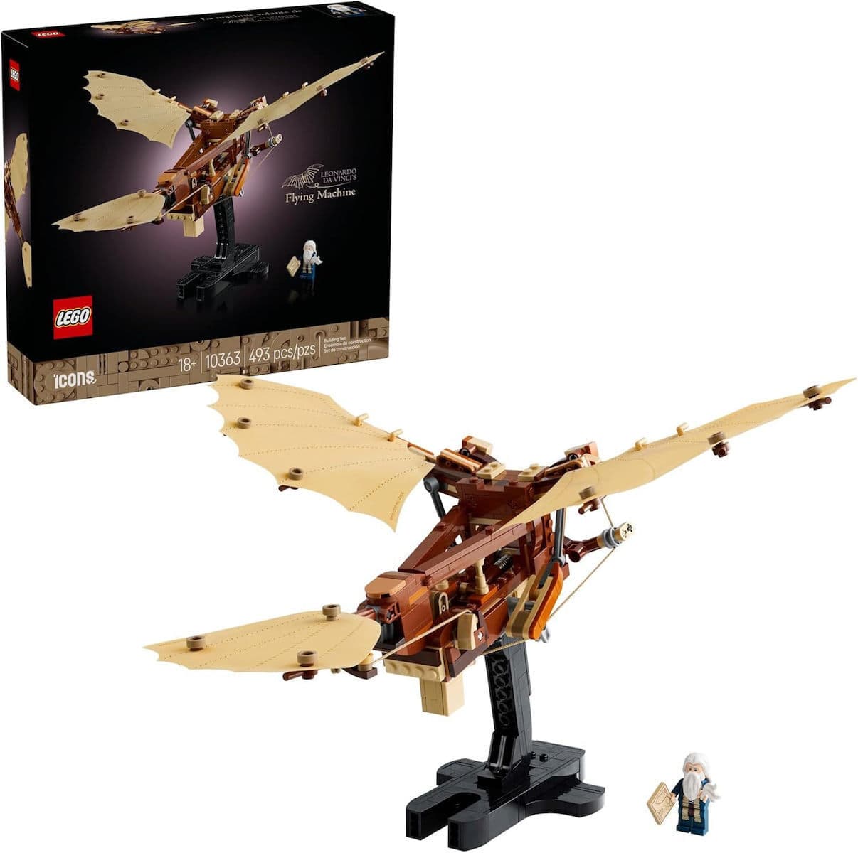LEGO Creator Leonardo Da Vinci's Flying Machine για 18+ Ετών 493τμχ 10363 3