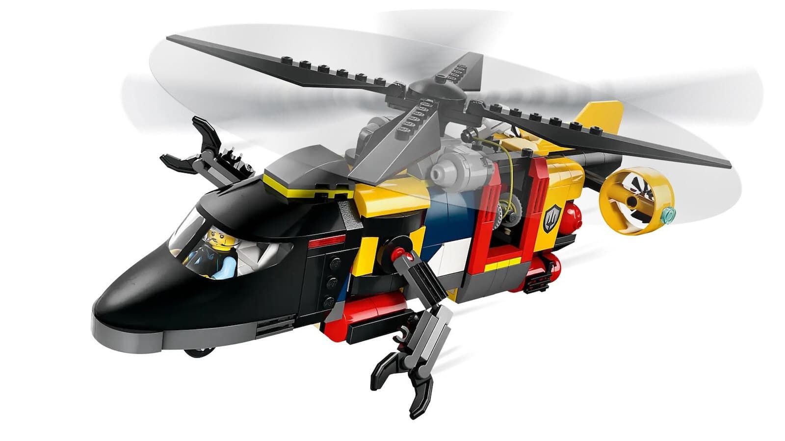 LEGO City Helicopter, Fire Engine & Submarine για 7+ Ετών 874τμχ 60462 7