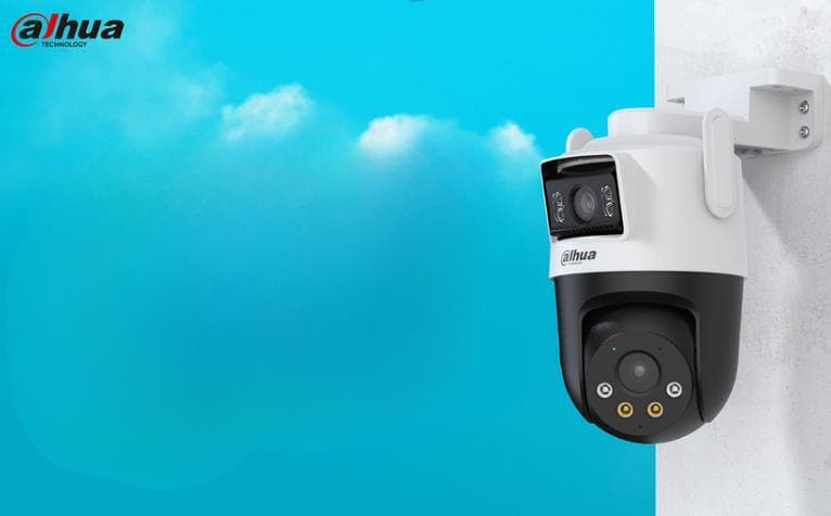 Dahua P5D-5F-PV-0280B/600B IP Dual Κάμερα Παρακολούθησης Wi-Fi Full HD+ 5MP Αδιάβροχη με Αμφίδρομη Επικοινωνία και Φακό 3.6mm 5