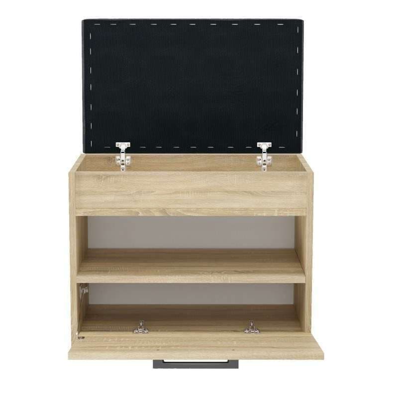 Ξύλινη Παπουτσοθήκη Parma Mini με 1 Ράφι Sonoma 60x35x49cm 4