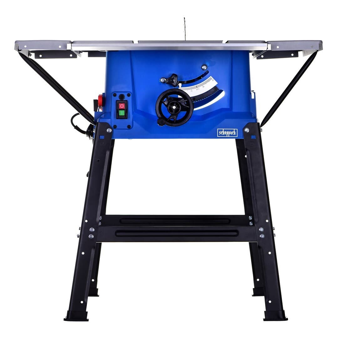 Scheppach Hs100s Δισκοπρίονο Πάγκου με Ισχύ 2000W, Δίσκο Κοπής Διαμέτρου 250mm & Ταχύτητα Κοπής 6500rpm 3