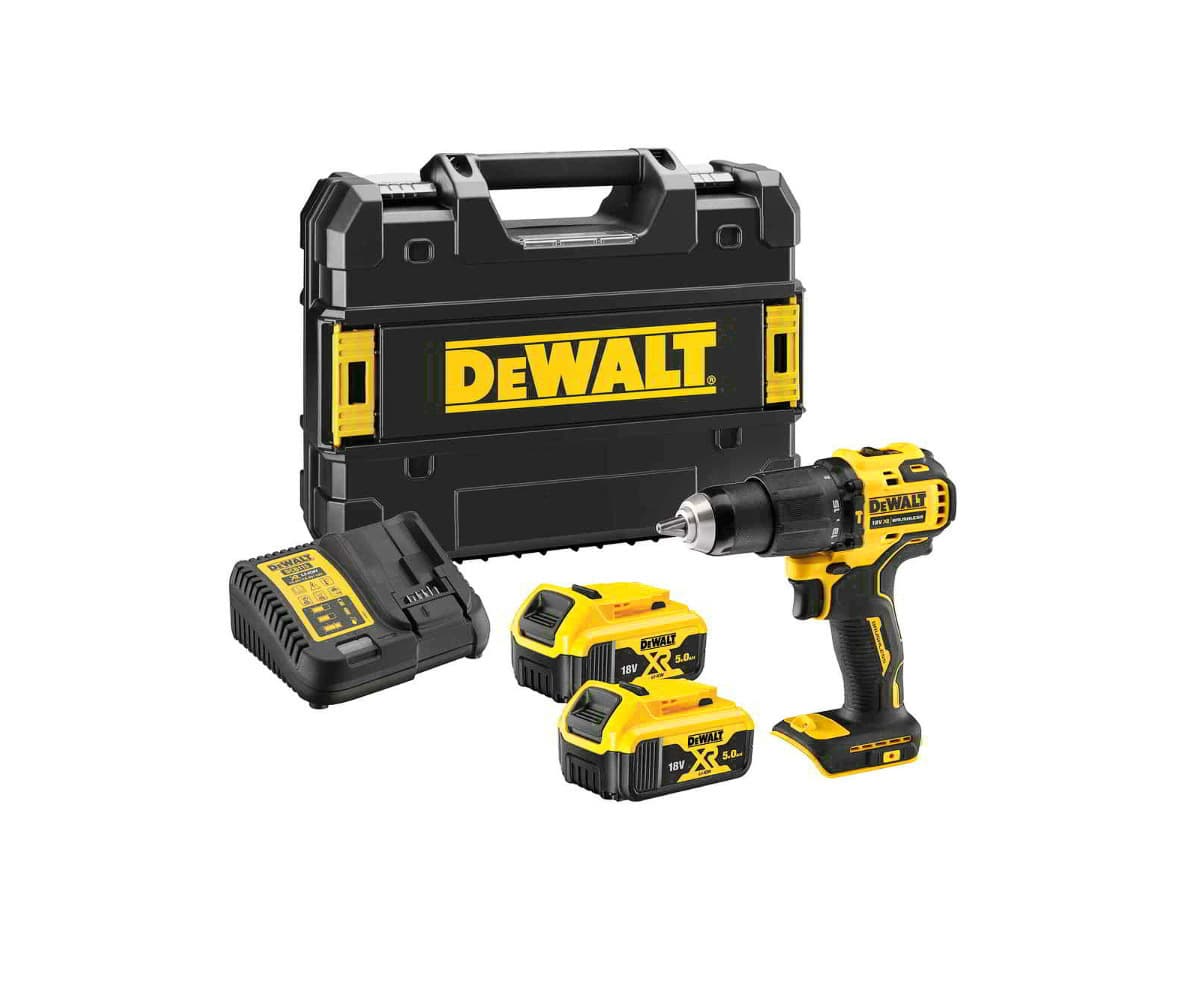 DEWALT DCD708P2T Δραπανοκατσάβιδο Μπαταρίας 18V 2x5Ah 3