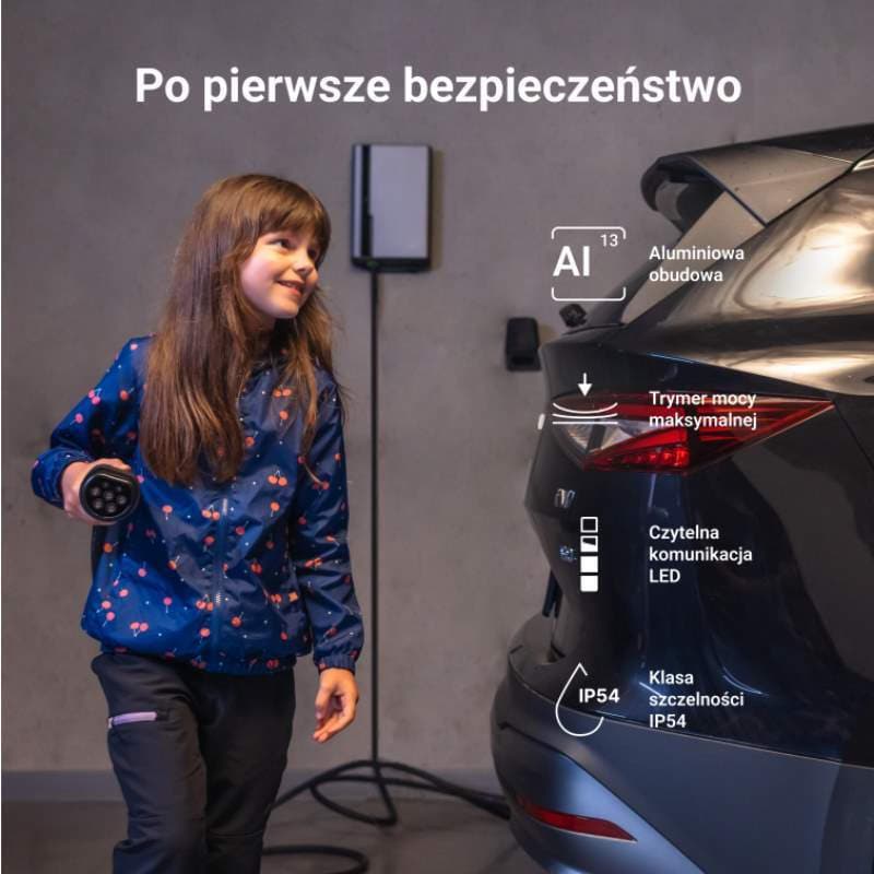 Green Cell Επιτοίχιος Τριφασικός Φορτιστής 22kW με Ενσωματωμένο Καλώδιο 7.5m Type 2 (EVGC021B2275) 6