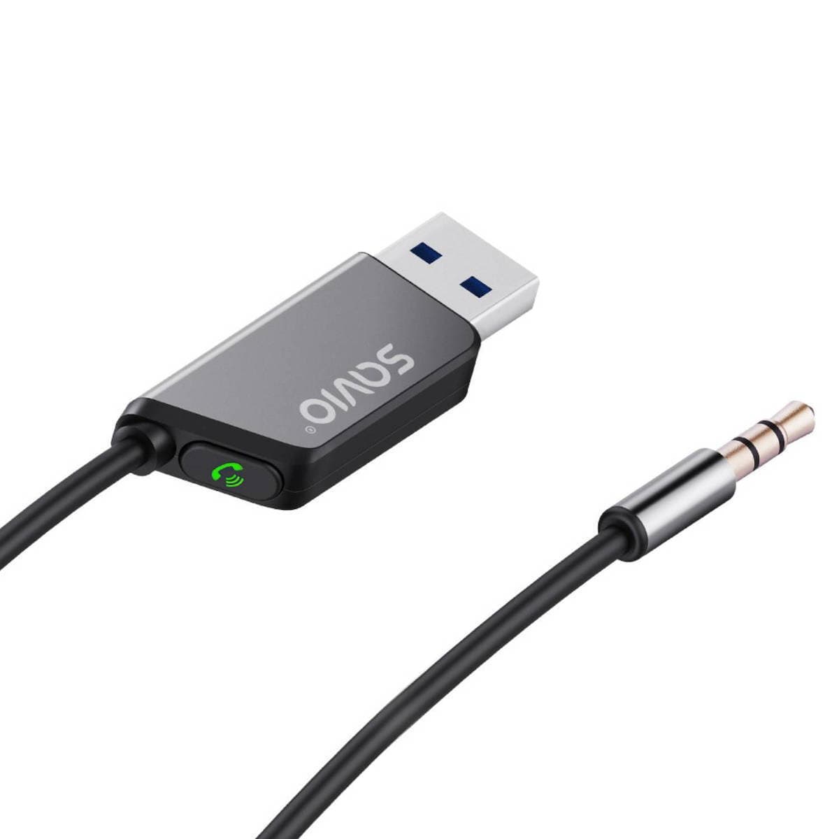 Savio FM Transmitter Αυτοκινήτου TR-16 με AUX / Bluetooth / USB 2
