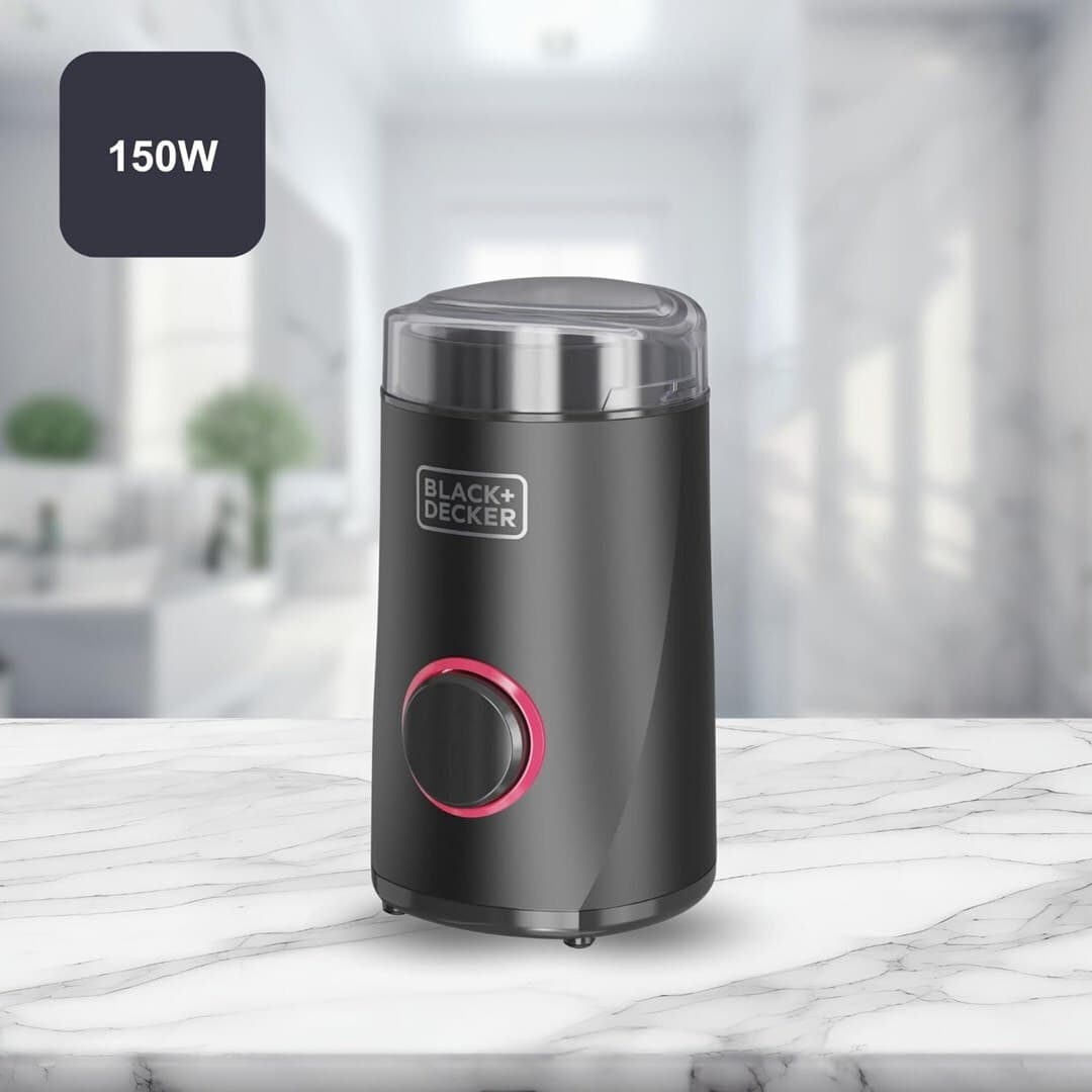 Black & Decker BXCG152E Ηλεκτρικός Μύλος Καφέ 150W με Χωρητικότητα 50gr Καφέ 5