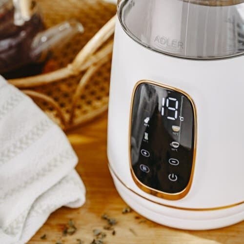 Adler Βραστήρας 1.7lt 1850W Λευκός AD 1305 2