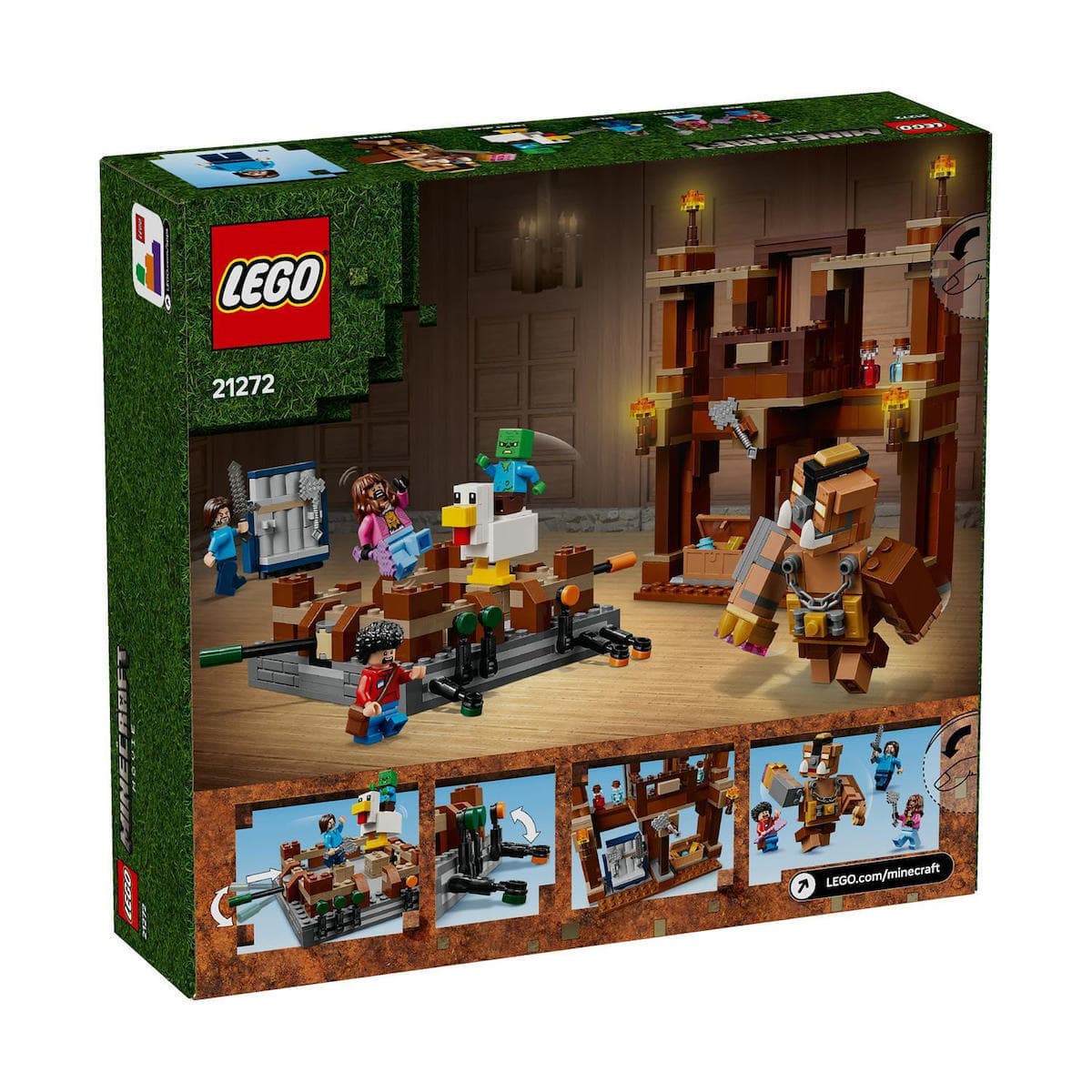 LEGO Minecraft Woodland Mansion Fighting Ring για 10+ Ετών 491τμχ 21272 5