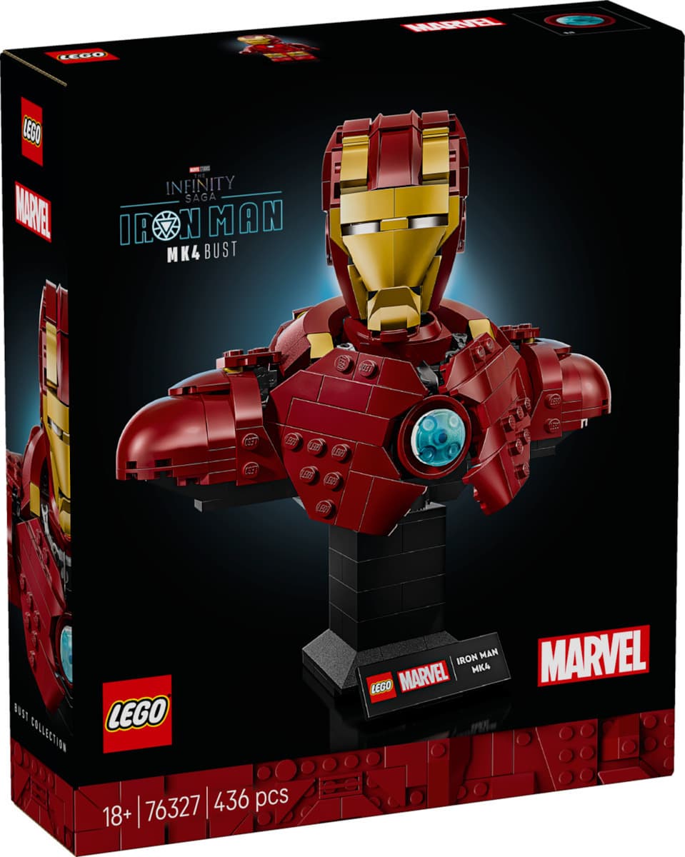 LEGO Marvel Iron Man MK4 Bust για 18+ Ετών 436τμχ 76327 10