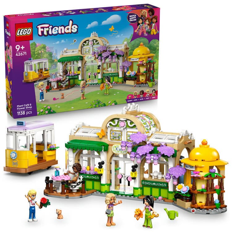 LEGO Friends Plant Café & Flower Shop για 9+ Ετών 1138τμχ 42671 5