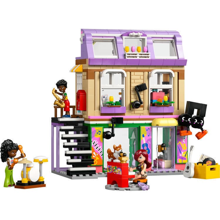 LEGO Friends Music Store & Apartment για 7+ Ετών 483τμχ 42653 2