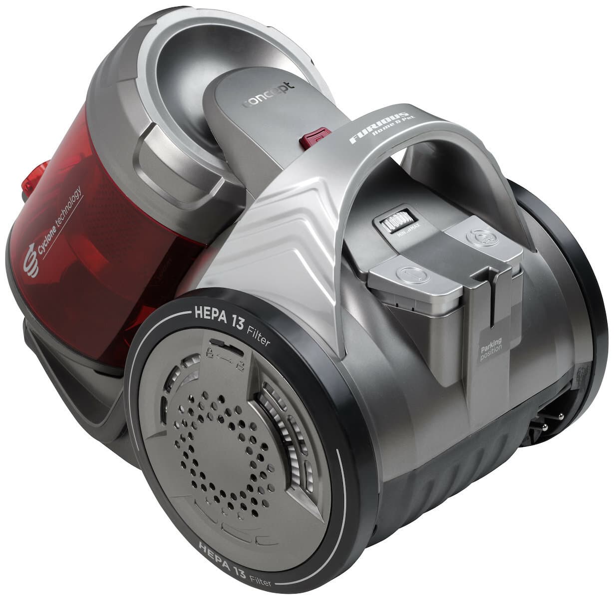 Concept VP5150 Ηλεκτρική Σκούπα 800W με Κάδο 2lt Γκρι 10