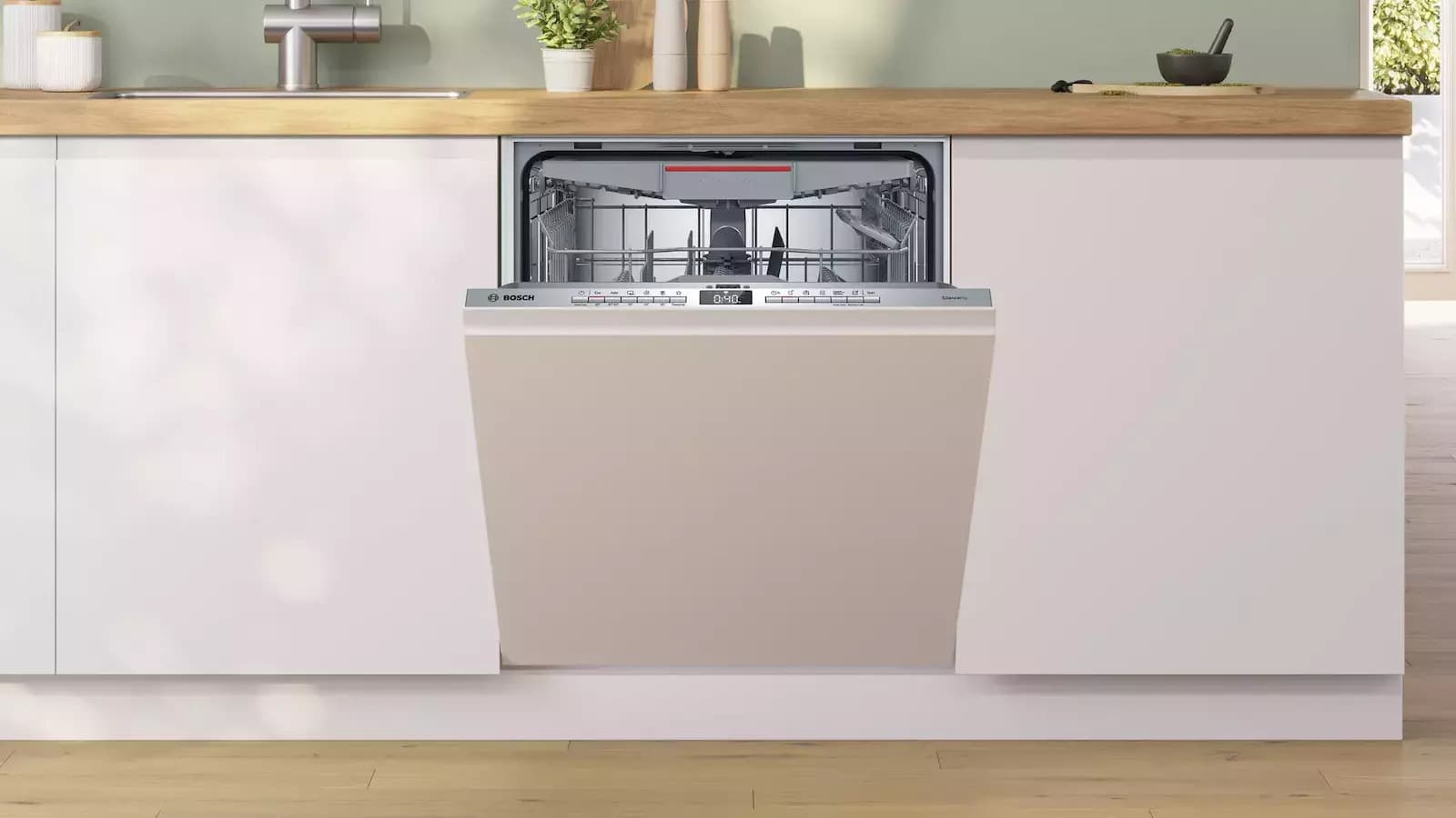 Bosch Πλήρως Εντοιχιζόμενο Πλυντήριο Πιάτων με Wi-Fi για 14 Σερβίτσια Π59.8xY81.5εκ. Λευκό SMV4ECX23E 4