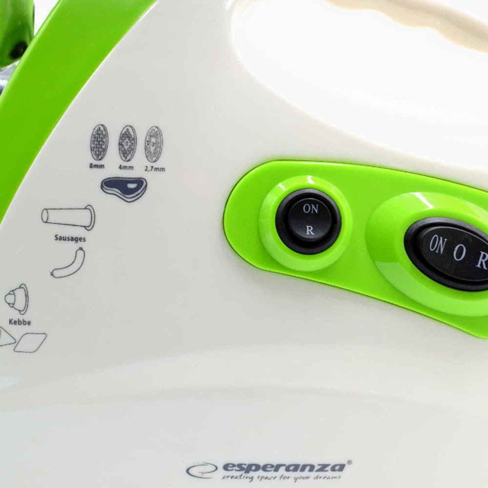 Esperanza EKM012G Μηχανή Άλεσης Κιμά 600W Πράσινη 5