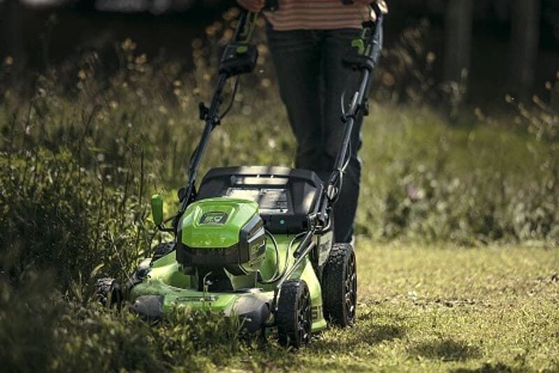 Greenworks Μηχανή Γκαζόν Μπαταρίας 60V Solo GD60LM51SP 4