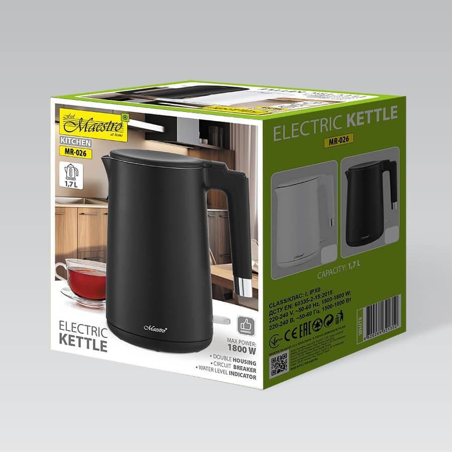 Maestro MR-026 Βραστήρας 1.7lt 1800W Λευκός 5