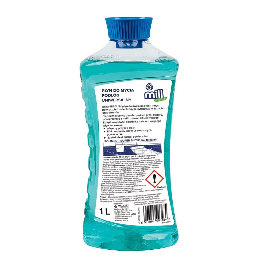 Mill Clean Καθαριστικό Υγρό Πατώματος 1lt 2