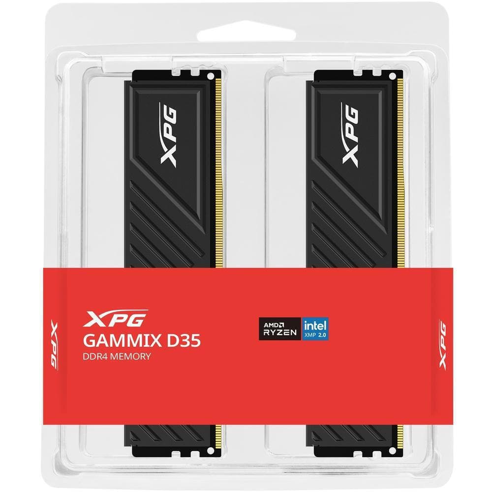 Adata Gammix D35 DDR4 16GB RAM με 2x8GB Modules και Ταχύτητα 3200 για Desktop AX4U320016G16A-DTBKD35 5