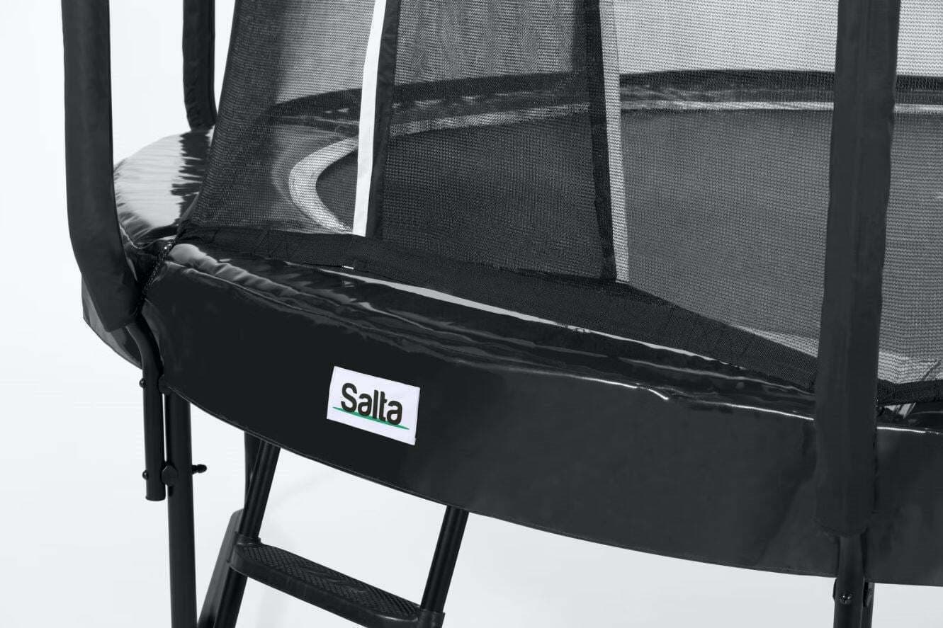 Salta Class Τραμπολίνο Εξωτερικού Χώρου Διαμέτρου 251εκ. με Προστατευτικό Δίχτυ & Σκάλα Μαύρο 5