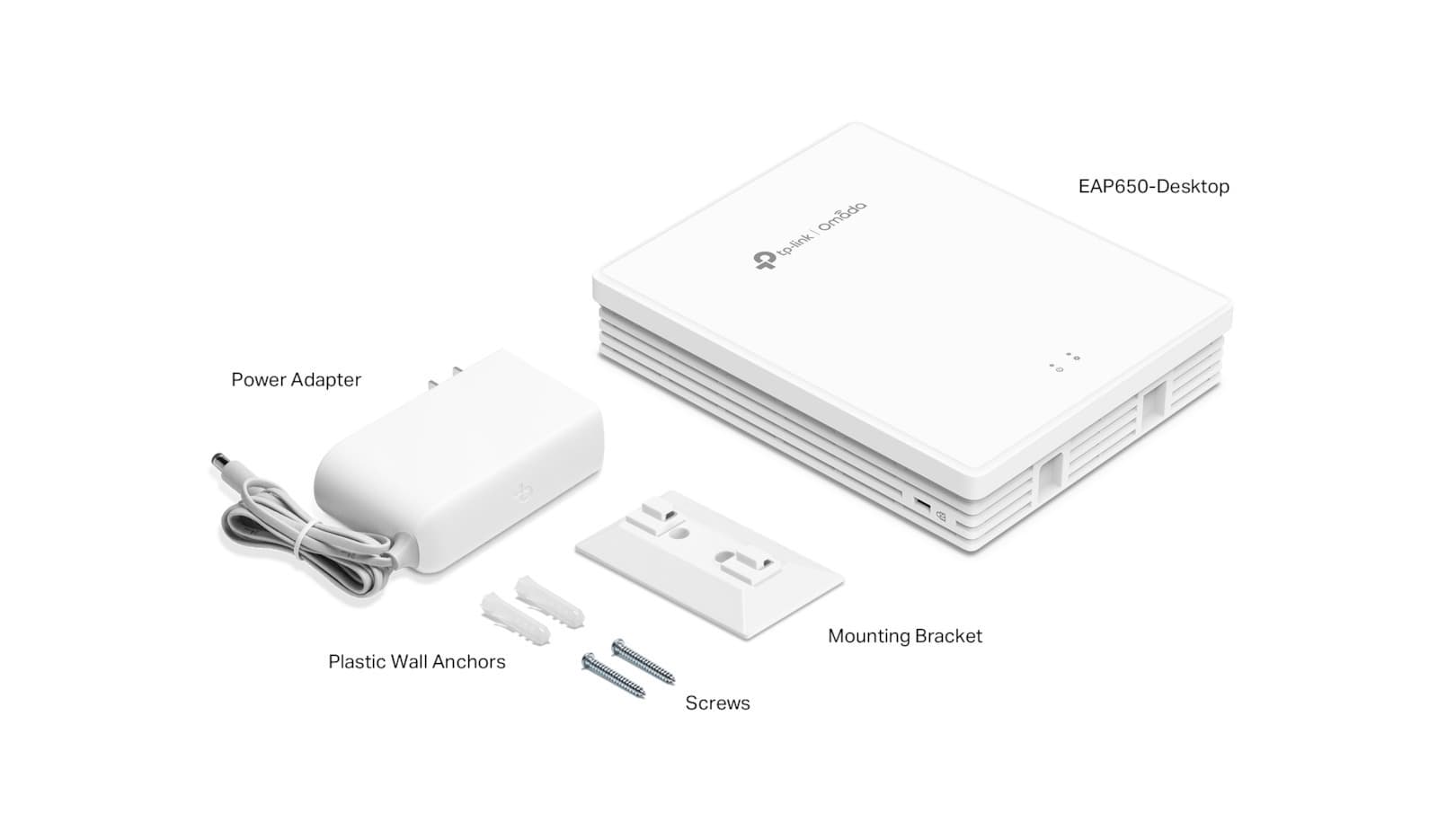 TP-LINK EAP650-Desktop v1 Access Point με Mesh Wi‑Fi 6 Dual Band (2.4 & 5GHz) Μονό Kit 8