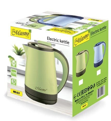 Maestro Βραστήρας 1.2lt 1630W Μπλε MR-037-BLUE 5