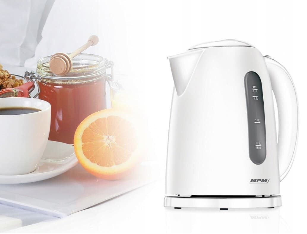 MPM Βραστήρας 1.7lt 2200W Λευκός MCZ-105 7