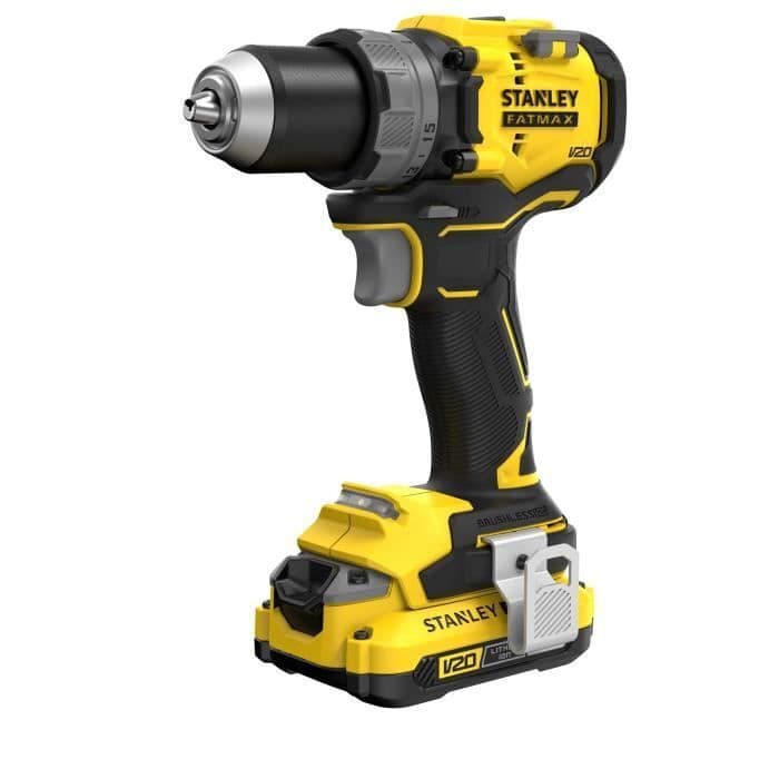 Stanley SFMCD725D2K Κρουστικό Δραπανοκατσάβιδο Μπαταρίας Brushless 18V 2x2Ah
