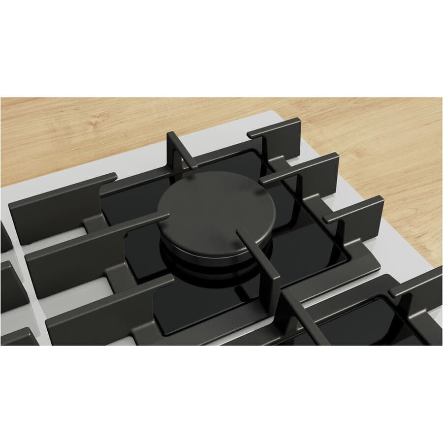 Bosch Serie 6 Εστία Φυσικού Αερίου Αυτόνομη 60x52εκ. Λευκή PPP6A2I40 3