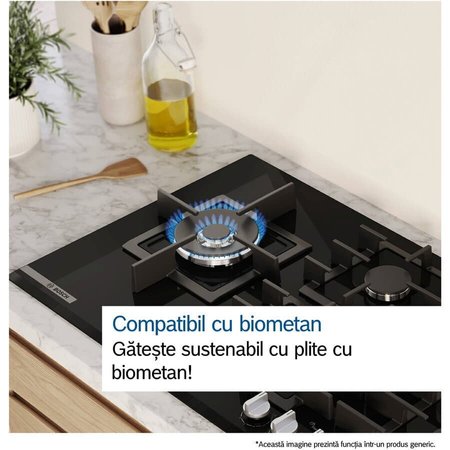 Bosch Serie 8 Domino Εστία Φυσικού Αερίου Αυτόνομη 30x52εκ. PRB3A6I40 6
