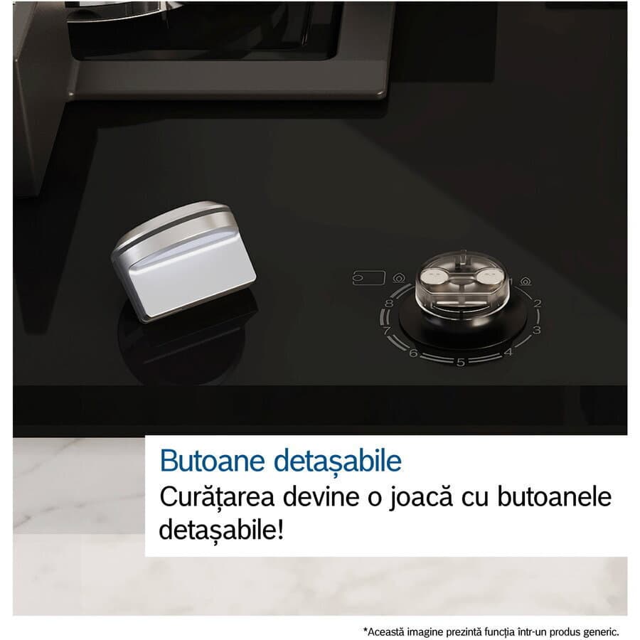 Bosch Serie 8 Domino Εστία Φυσικού Αερίου Αυτόνομη 30x52εκ. PRB3A6I40 9