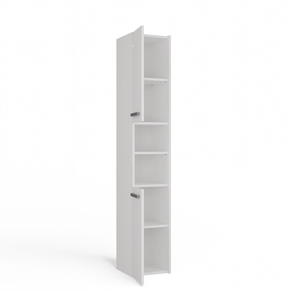 Topeshop S30 Στήλη Μπάνιου Δαπέδου Μ30xΒ30xΥ170cm Λευκή 6