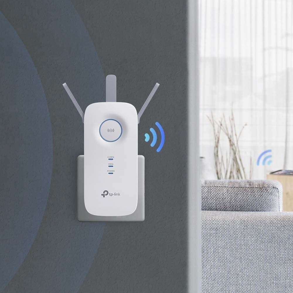 TP-LINK RE450 v4 WiFi Extender Dual Band (2.4 & 5GHz) 1750Mbps 5