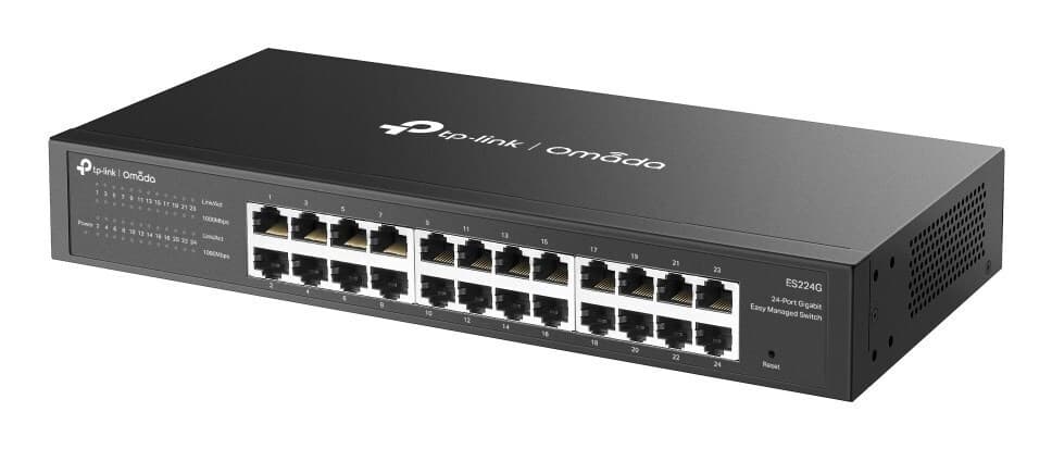 TP-LINK Omada ES224G v1 Managed L2 Switch με 24 Θύρες Gigabit (1Gbps) Ethernet 4