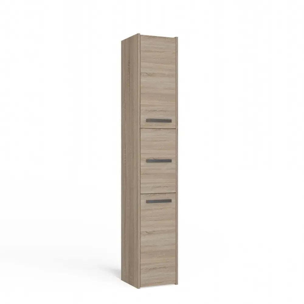 Topeshop S33 Στήλη Μπάνιου Τοίχου Μ30xΒ30xΥ170cm Sonoma 4