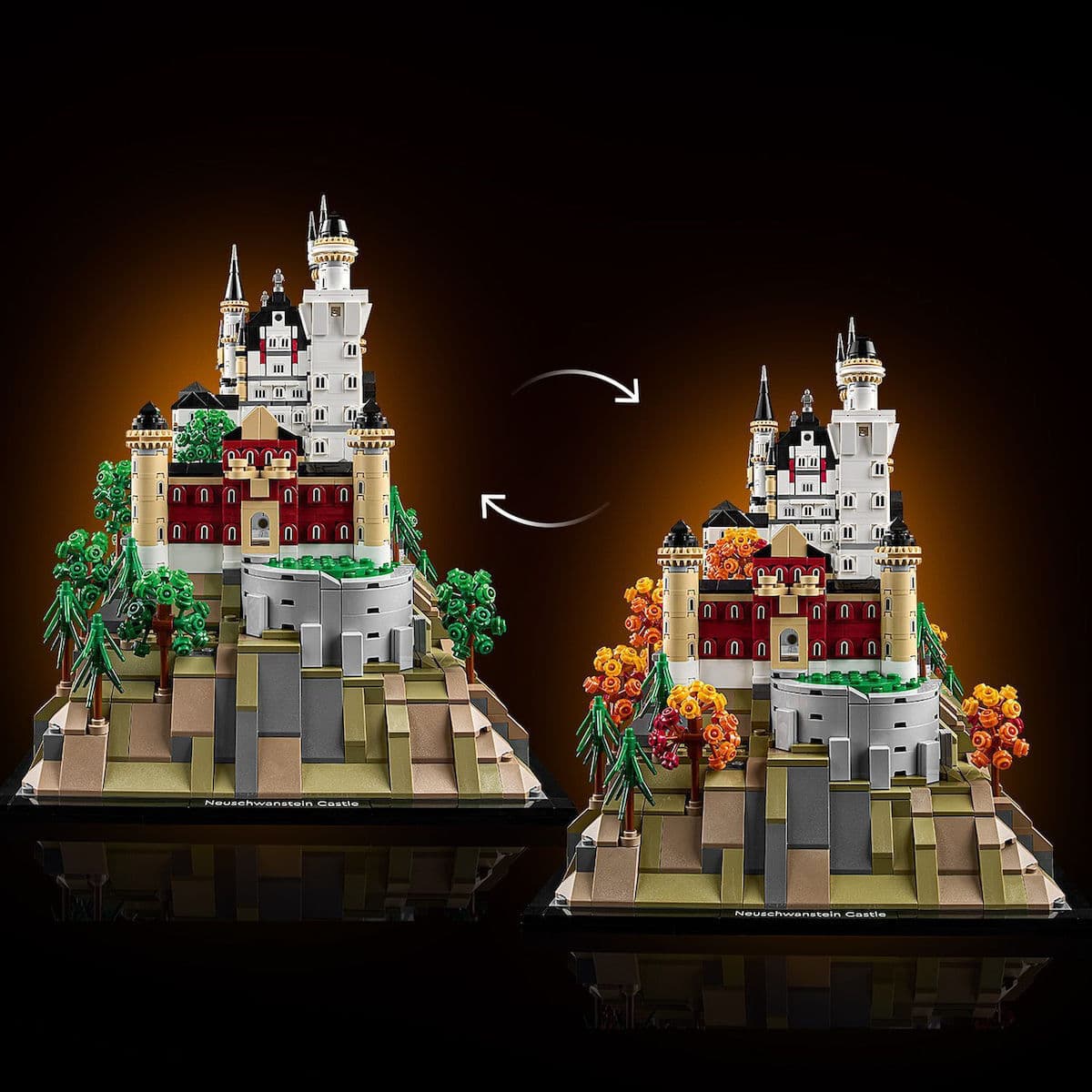LEGO Architecture Neuschwanstein Castle για 18+ Ετών 3455τμχ 21063 11