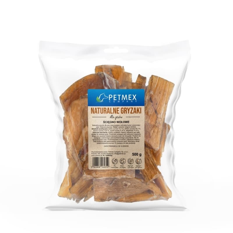 Petmex Beef Tendon Κόκκαλο για Σκύλους από Βοδινό 500gr 290964 3