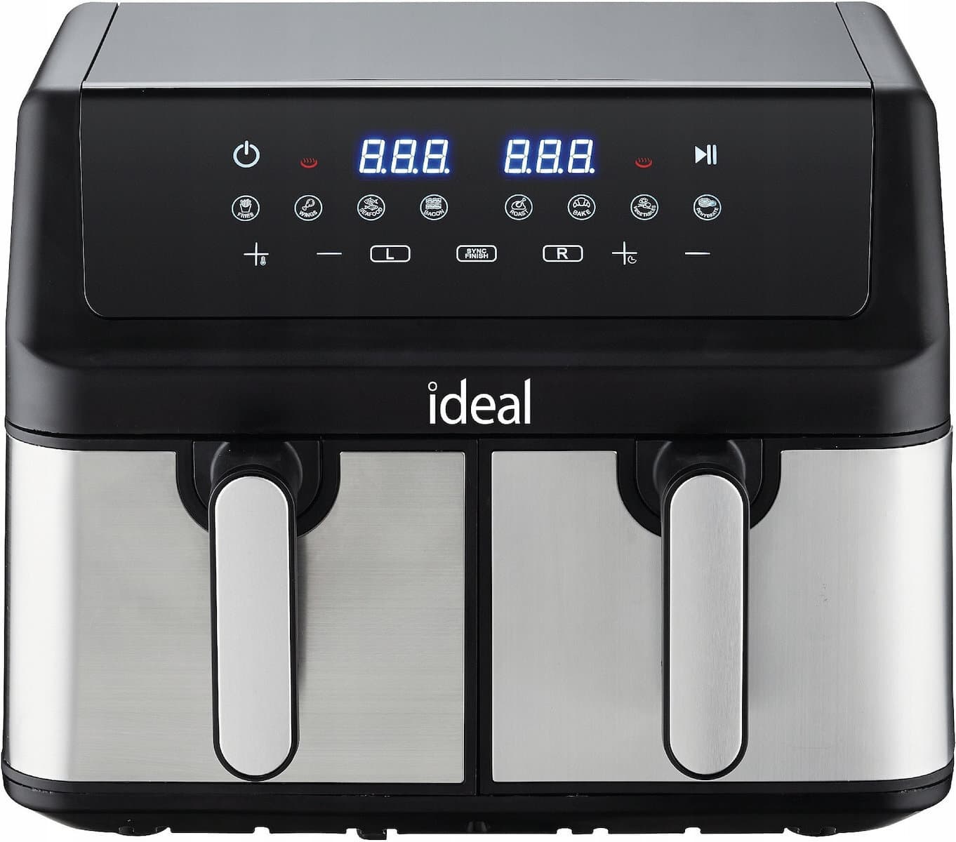 Eldom Air Fryer με Διπλό Αποσπώμενο Κάδο 9lt Μαύρο IK1500 2