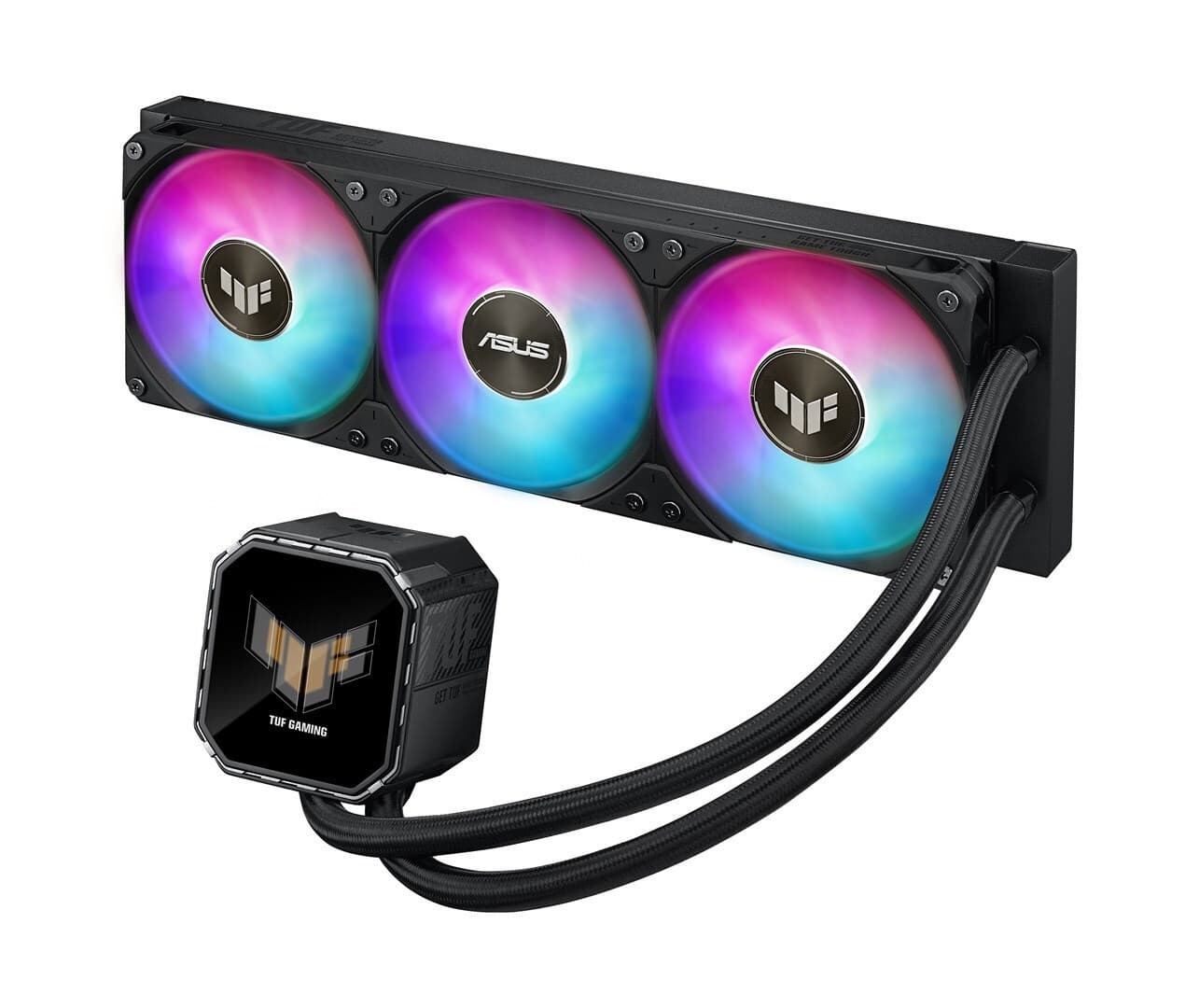 Asus TUF GAMING LC III 360 LCD Υδρόψυξη AIO CPU με 3 Ανεμιστήρες 120mm και ARGB Φωτισμό 7