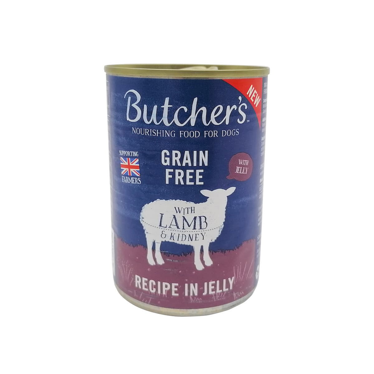 Butcher's Pet Care Original Recipe Υγρή Τροφή Σκύλων σε Κονσέρβα με Αρνί χωρίς Γλουτένη 400gr DLZBHRKMP0059 2
