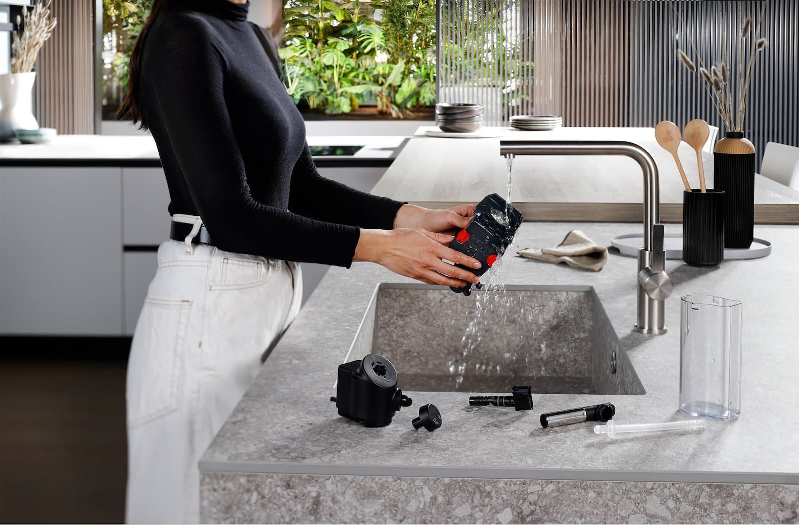 De'Longhi Magnifica Evo Next Αυτόματη Μηχανή Espresso 1450W Πίεσης 15bar για Cappuccino με Μύλο Άλεσης Καφέ ECAM310.60.B 13