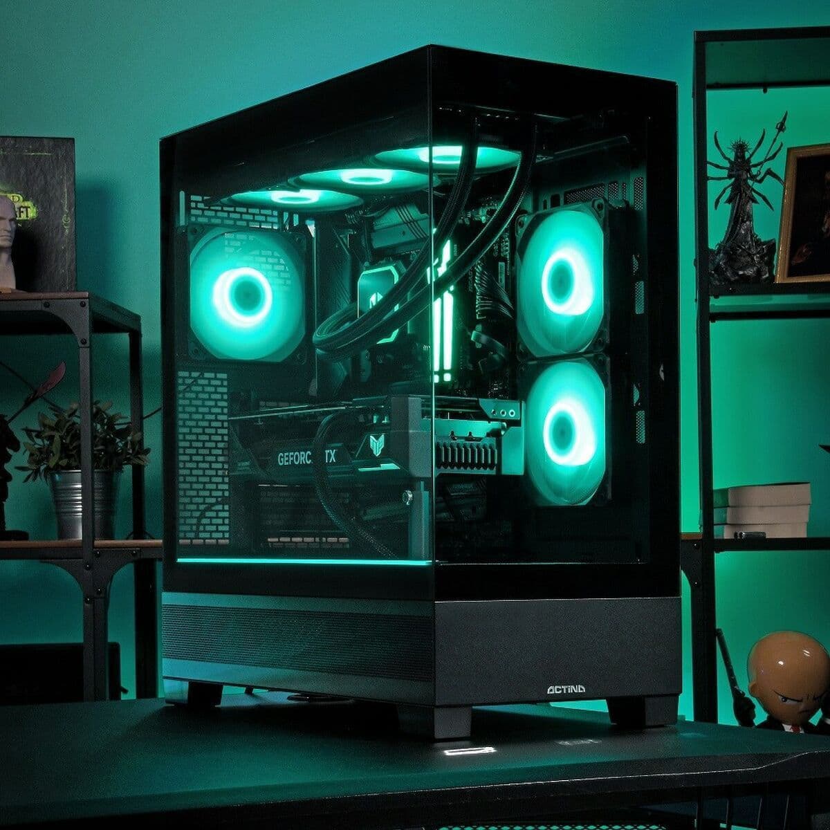 Actina KOMACNGIP0308 Gaming Desktop PC (Ryzen 7-9800X3D/32GB DDR5/2TB SSD/No OS) 12