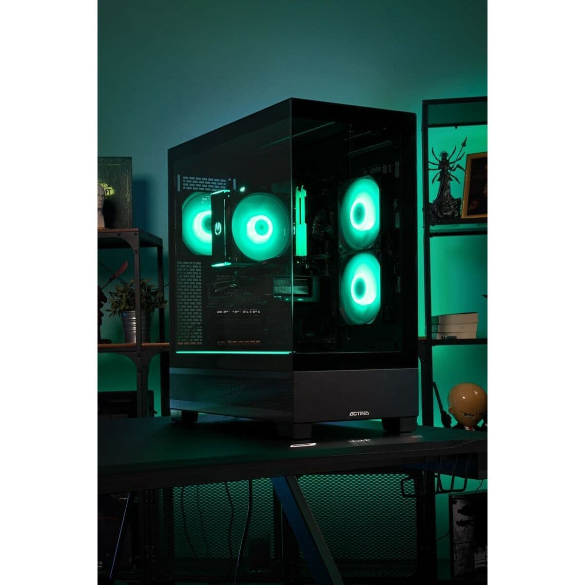 Actina KOMACNGIP0295 Gaming Desktop PC (Ryzen 7-8700F/32GB DDR5/1TB SSD/GeForce RTX 5070 Ti/No OS) 6