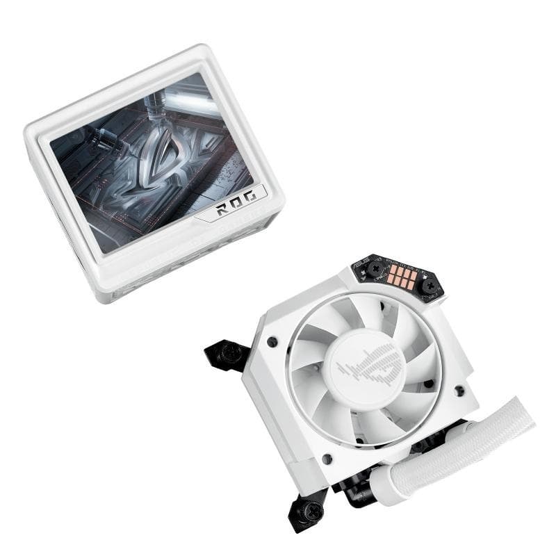 Asus ROG Ryujin III 360 ARGB Extreme v2 Υδρόψυξη AIO CPU με 3 Ανεμιστήρες 120mm Λευκή 8