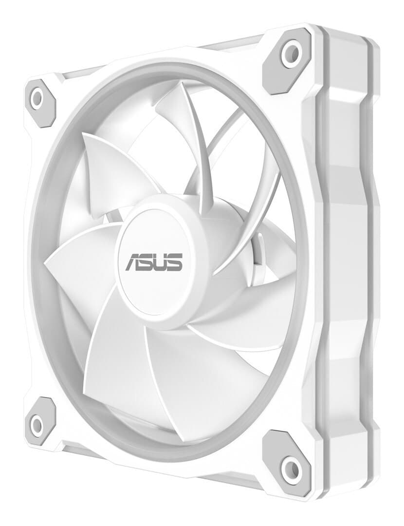 Asus Prime MR120 Reverse Blade Case Fan (1600rpm / 58cfm) με ARGB Φωτισμό και Σύνδεση 4-Pin PWM Λευκό 10
