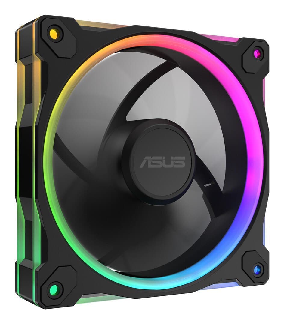 Asus Prime MR120 Reverse Blade Case Fan (1600rpm) με ARGB Φωτισμό και Σύνδεση 4-Pin PWM 3τμχ 11