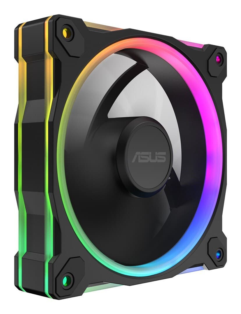 Asus Prime MR120 Reverse Blade Case Fan (1600rpm) με ARGB Φωτισμό και Σύνδεση 4-Pin PWM 3τμχ 8