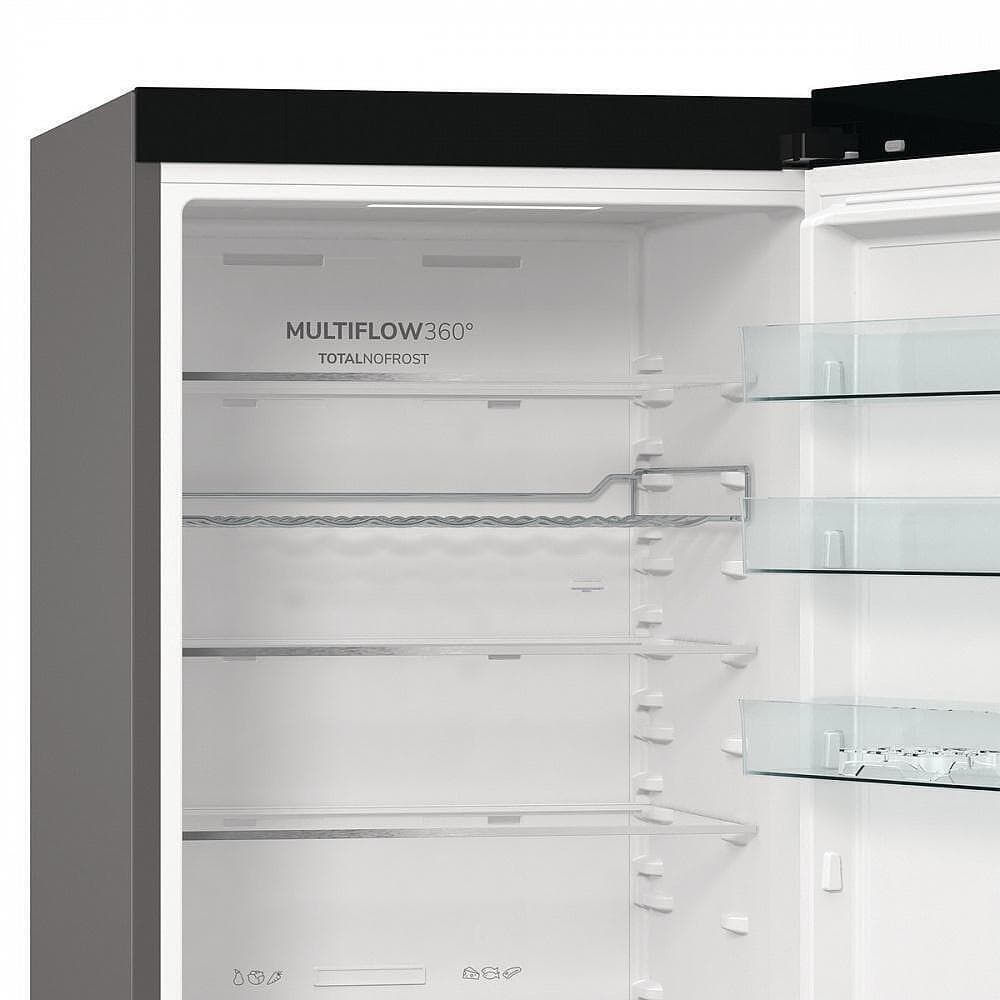 Gorenje Ψυγειοκαταψύκτης 413lt Total NoFrost Υ203xΠ59.5xΒ65.8εκ. Inox NRB620E61X4WFE 6